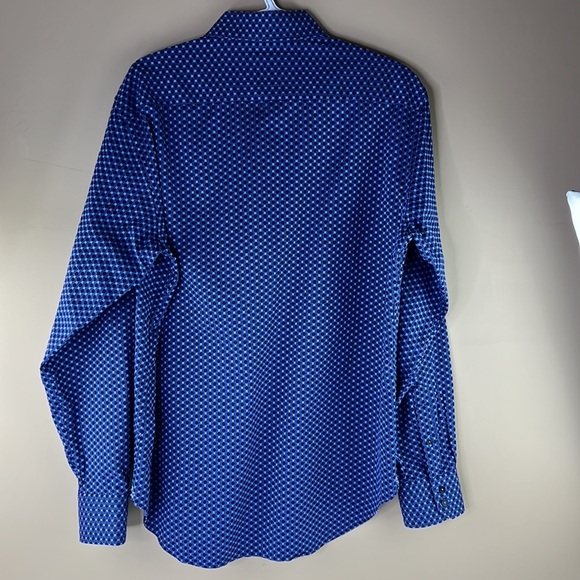 Robert Graham blue & white button down classic fit button down shirt - Picture 2 of 10